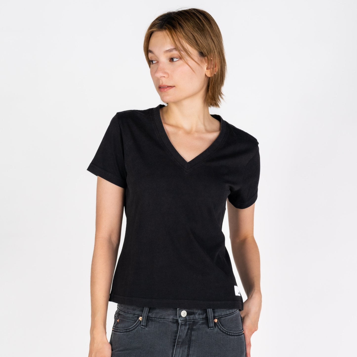 Cali V-Neck | Vintage Black