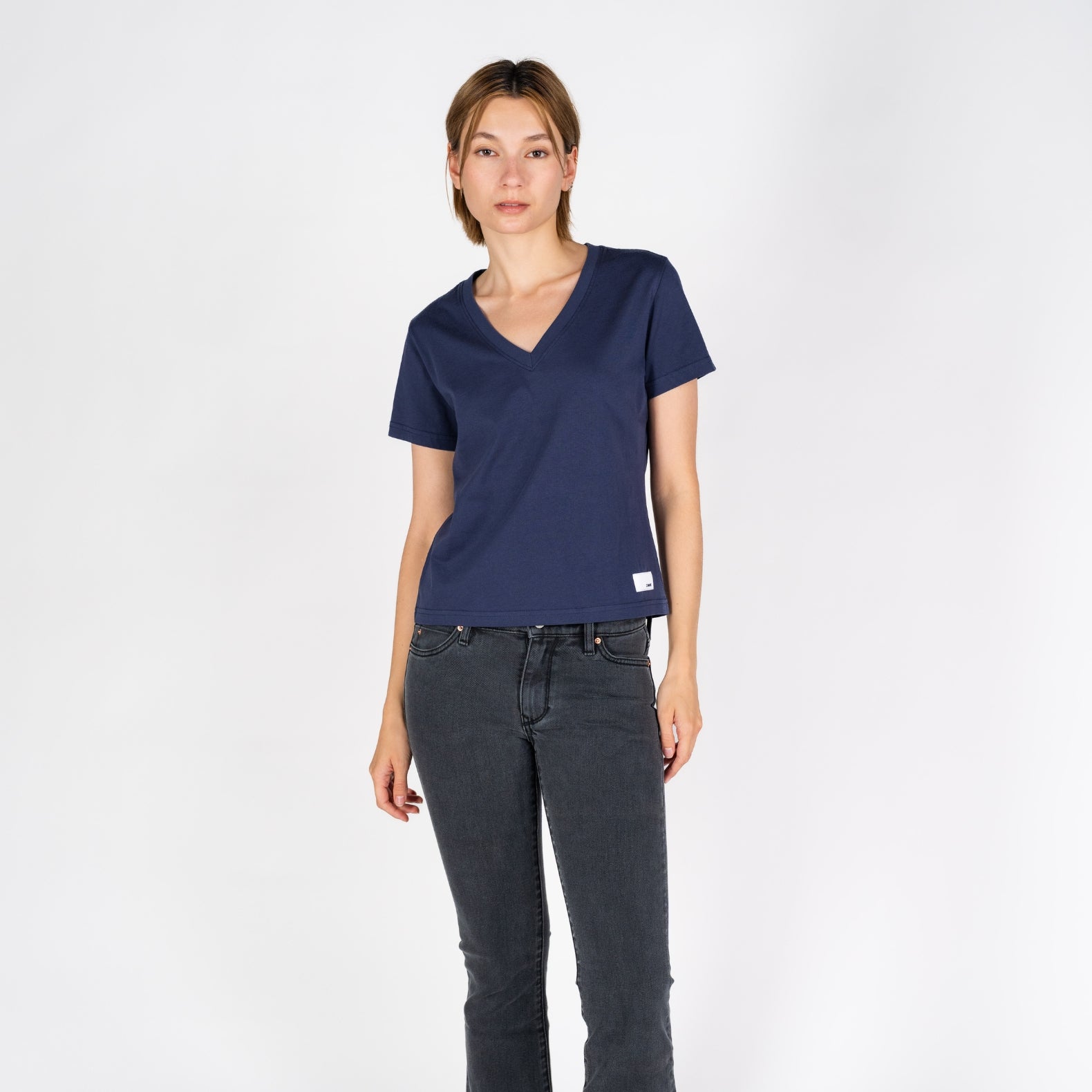 Cali V-Neck | Vintage Indigo