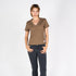 Cali V-Neck | Vintage Dark Mocha