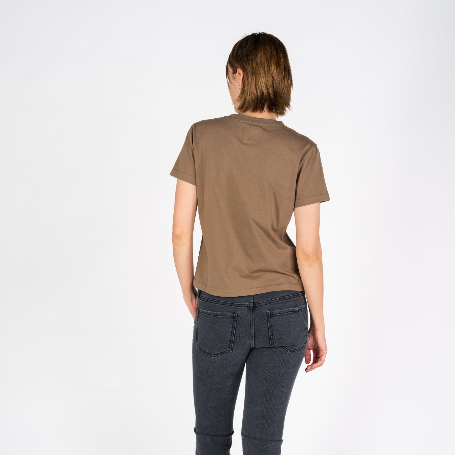 Cali V-Neck | Vintage Dark Mocha