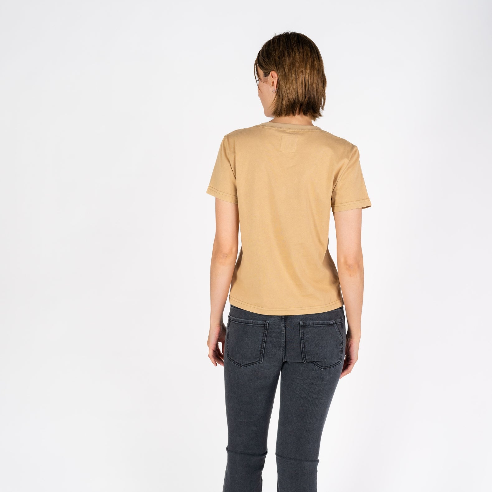 Cali V-Neck | Vintage Tan