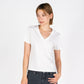 ali V-Neck | Vintage White