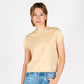 Beverly Crop | Faded Tan