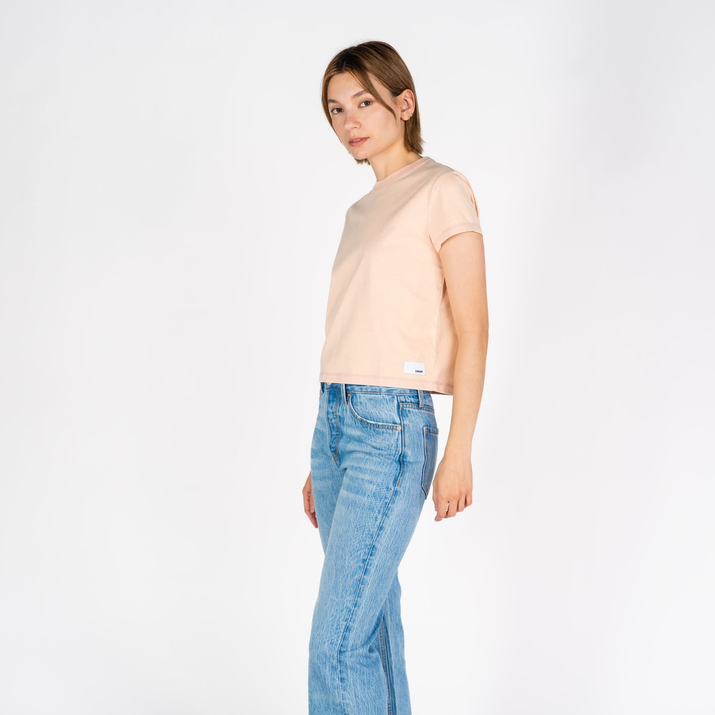 Beverly Crop | Faded Tea Rose