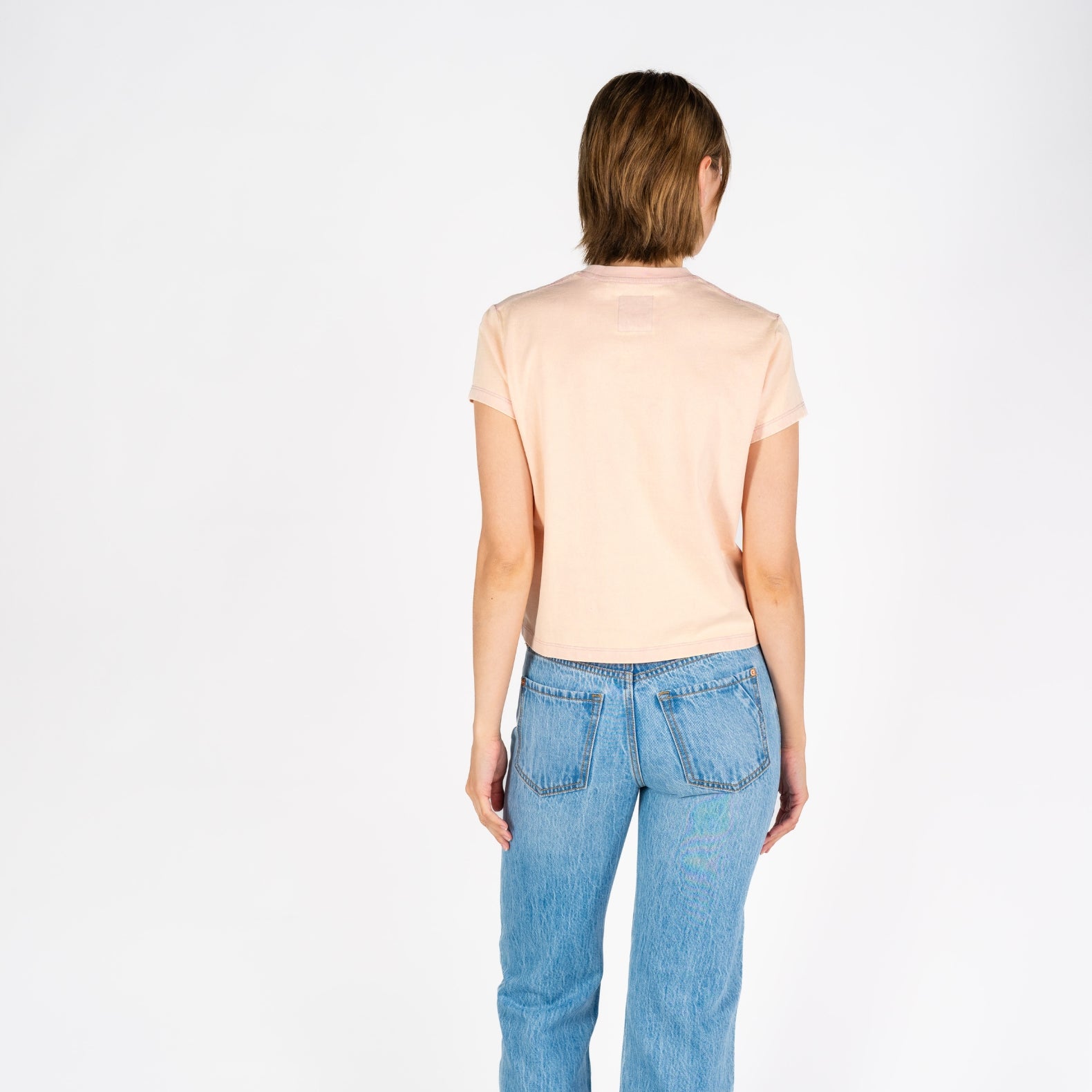 Beverly Crop | Faded Tea Rose