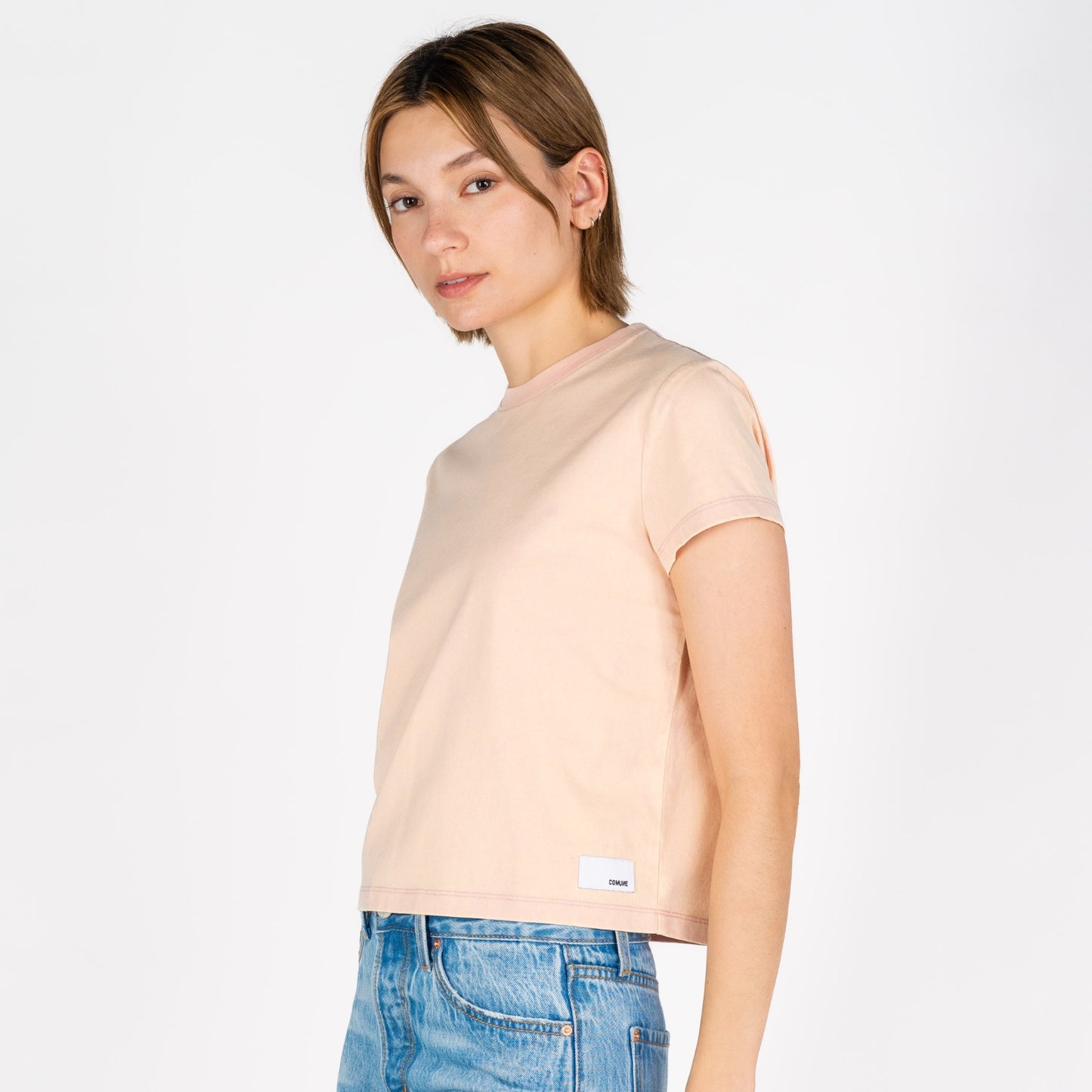Beverly Crop | Faded Tea Rose