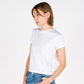 Beverly Crop | Faded White