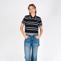 Paris Stripe | Black/White