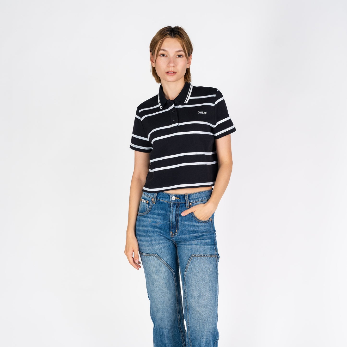 Paris Stripe | Black/White