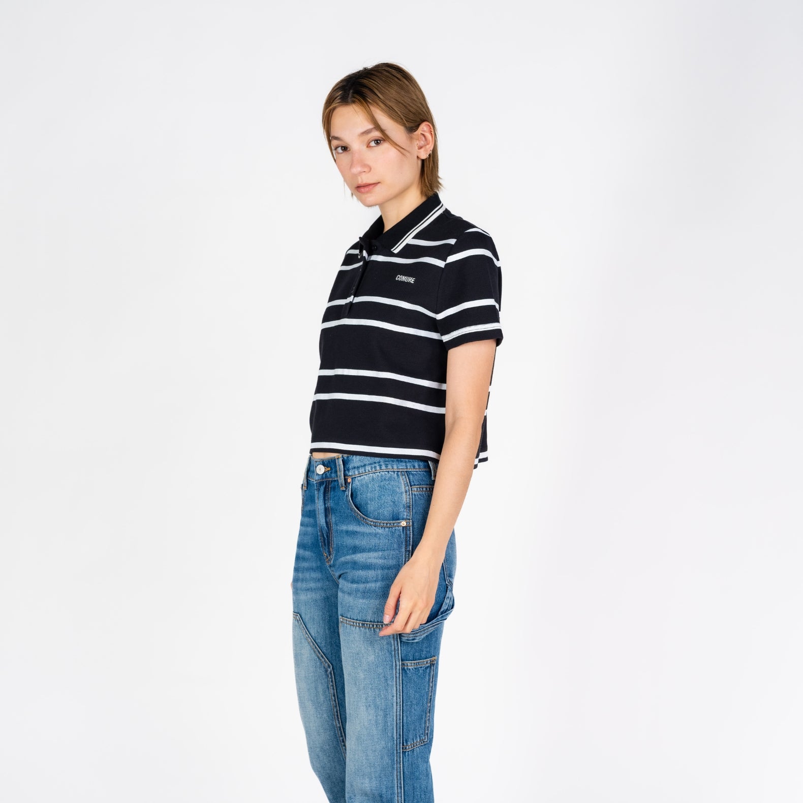 Paris Stripe | Black/White