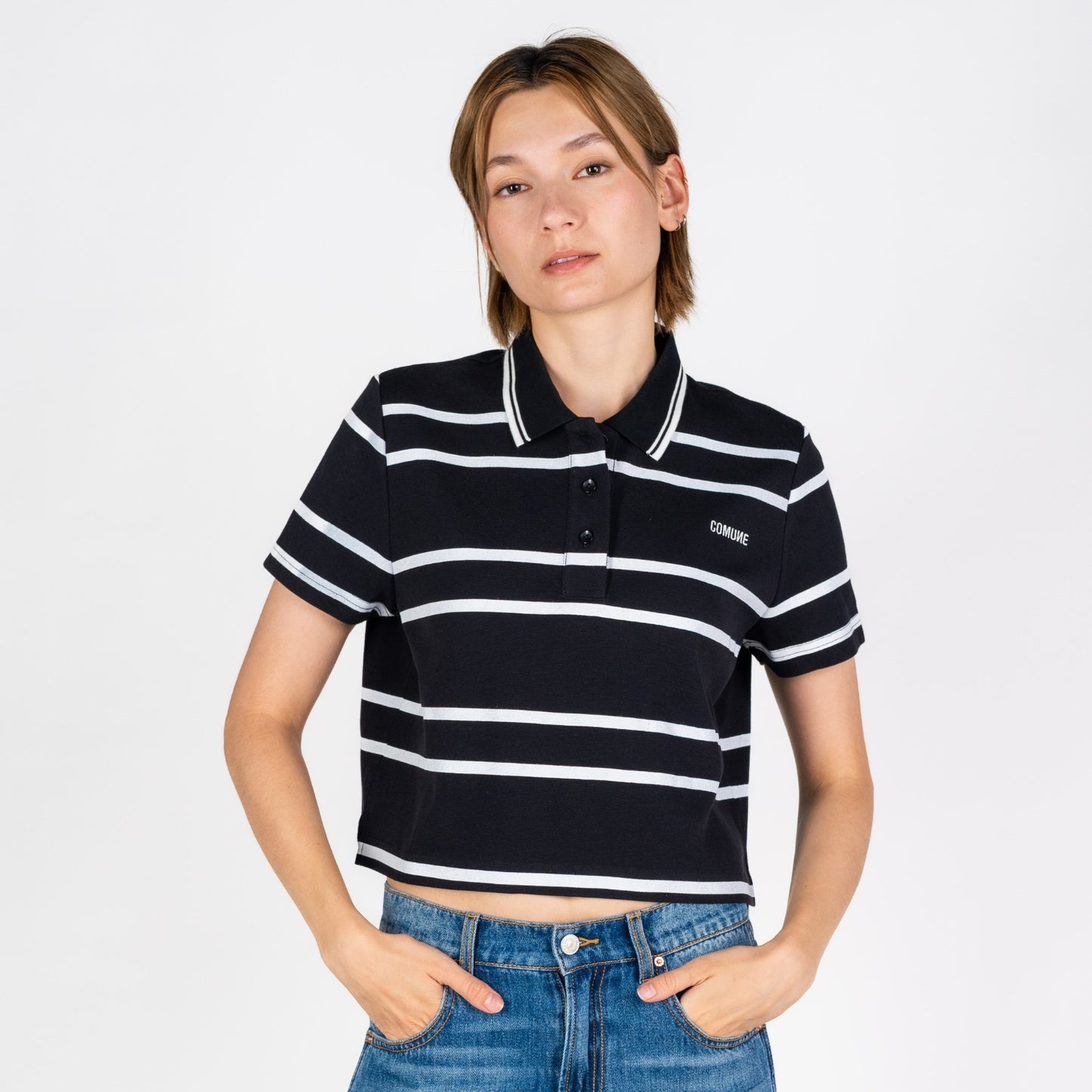 Paris Stripe | Black/White