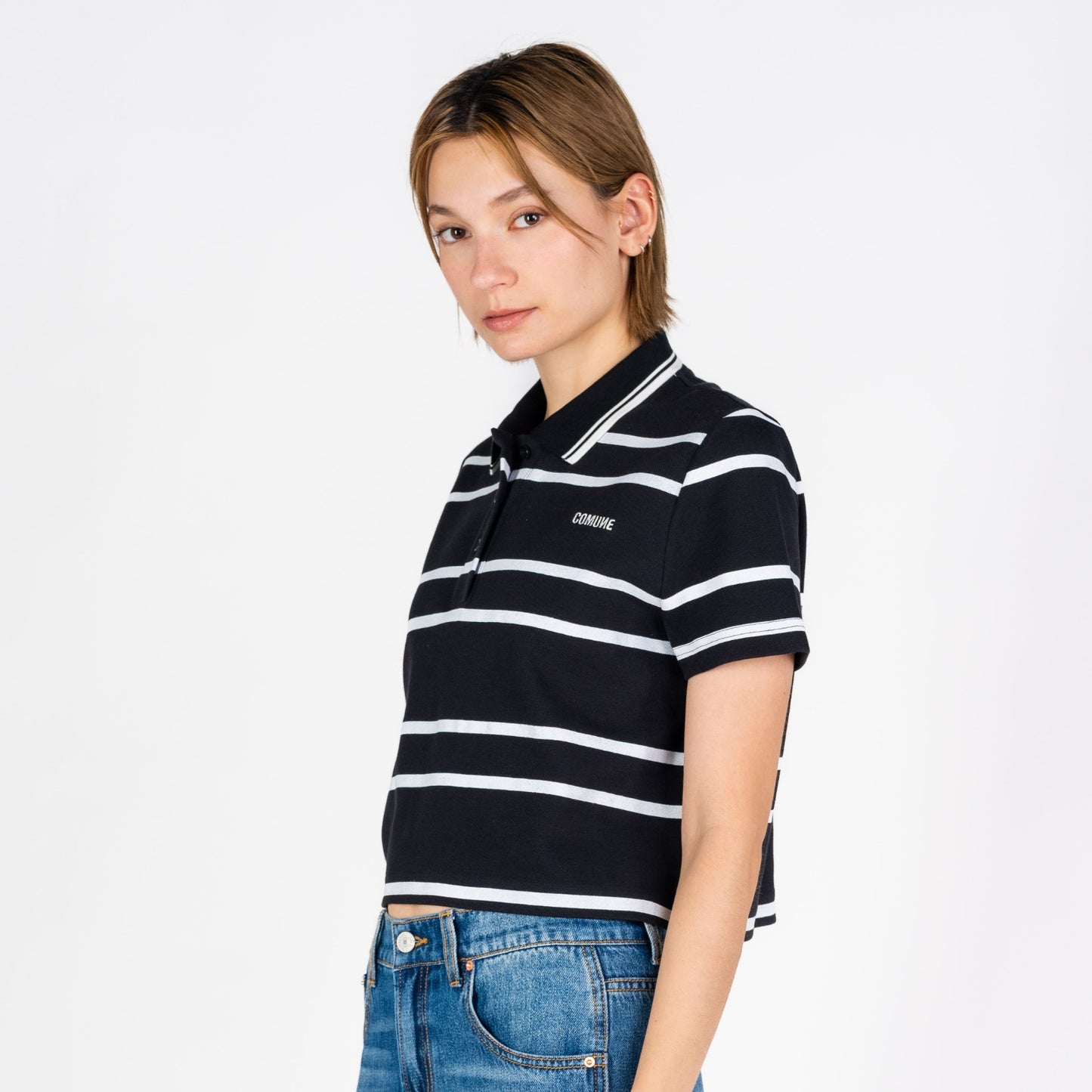 Paris Stripe | Black/White