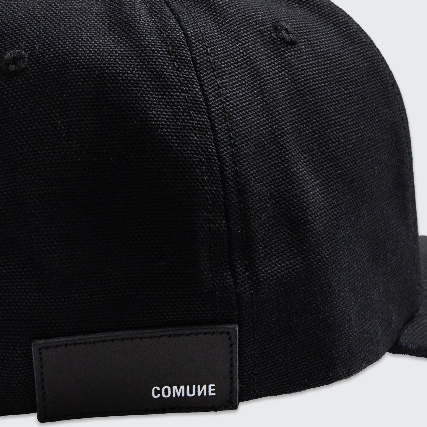 COMUNE LOGO CLASSIC CAP | Black