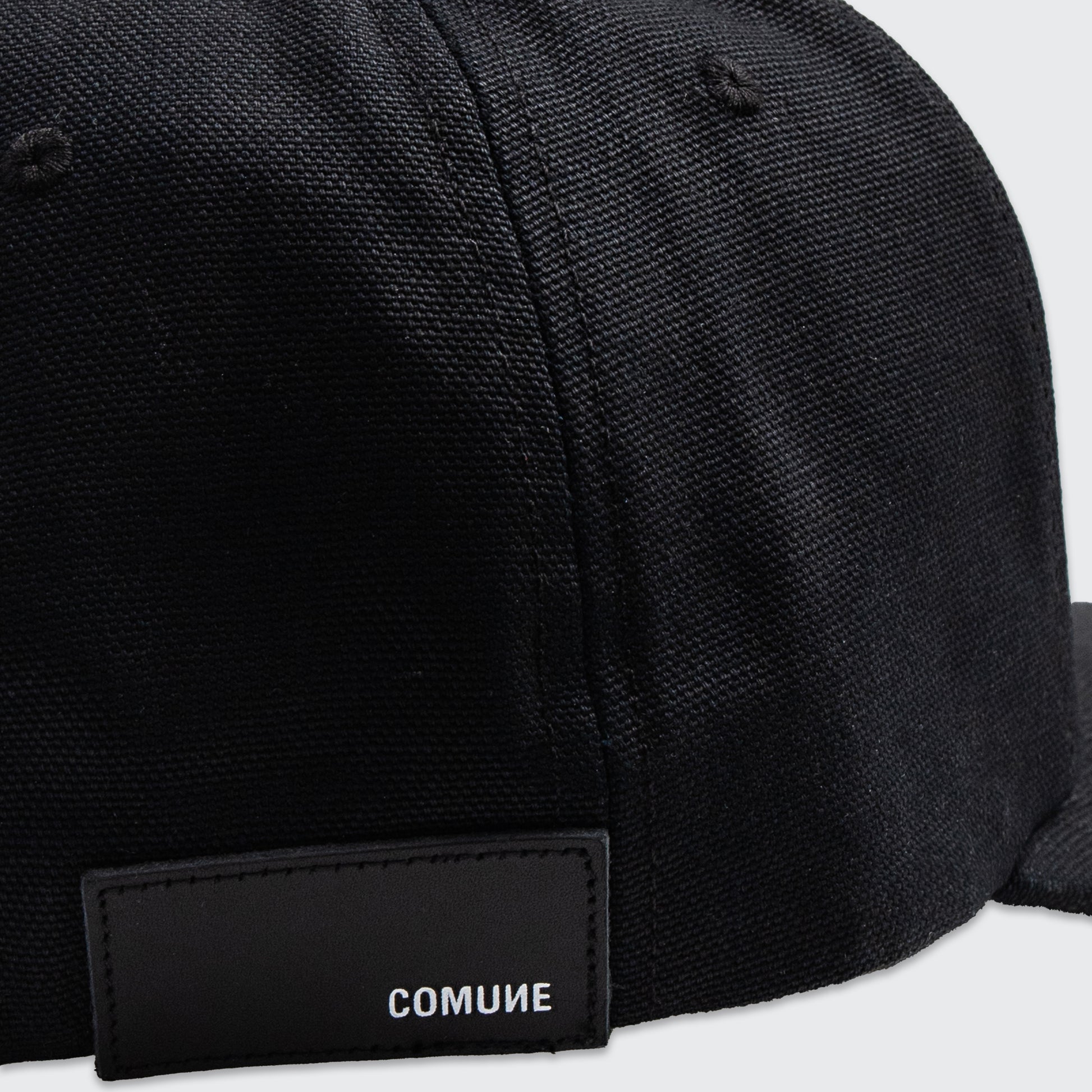 COMUNE LOGO CLASSIC CAP | Black