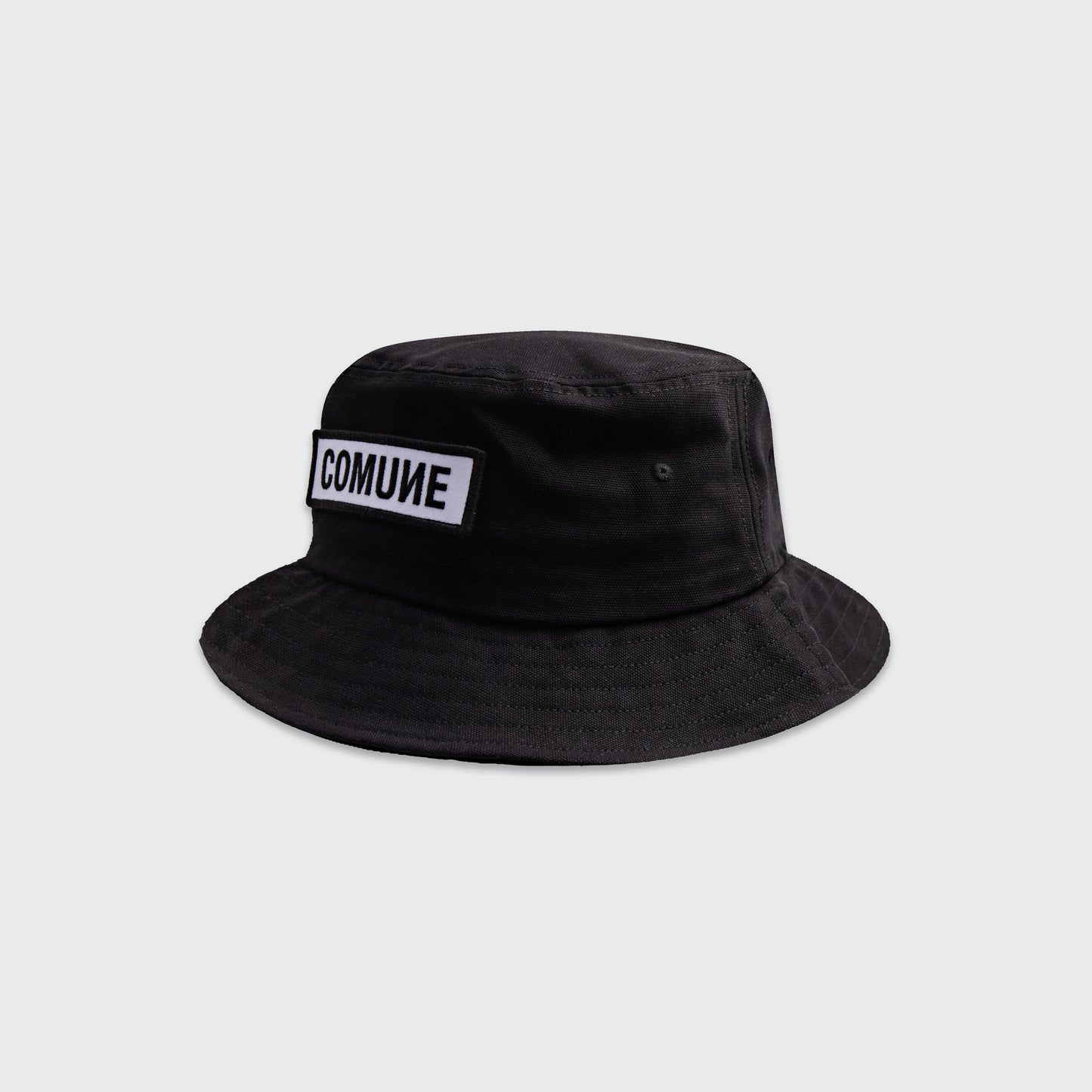 COMUNE PATCH BUCKET HAT | Black