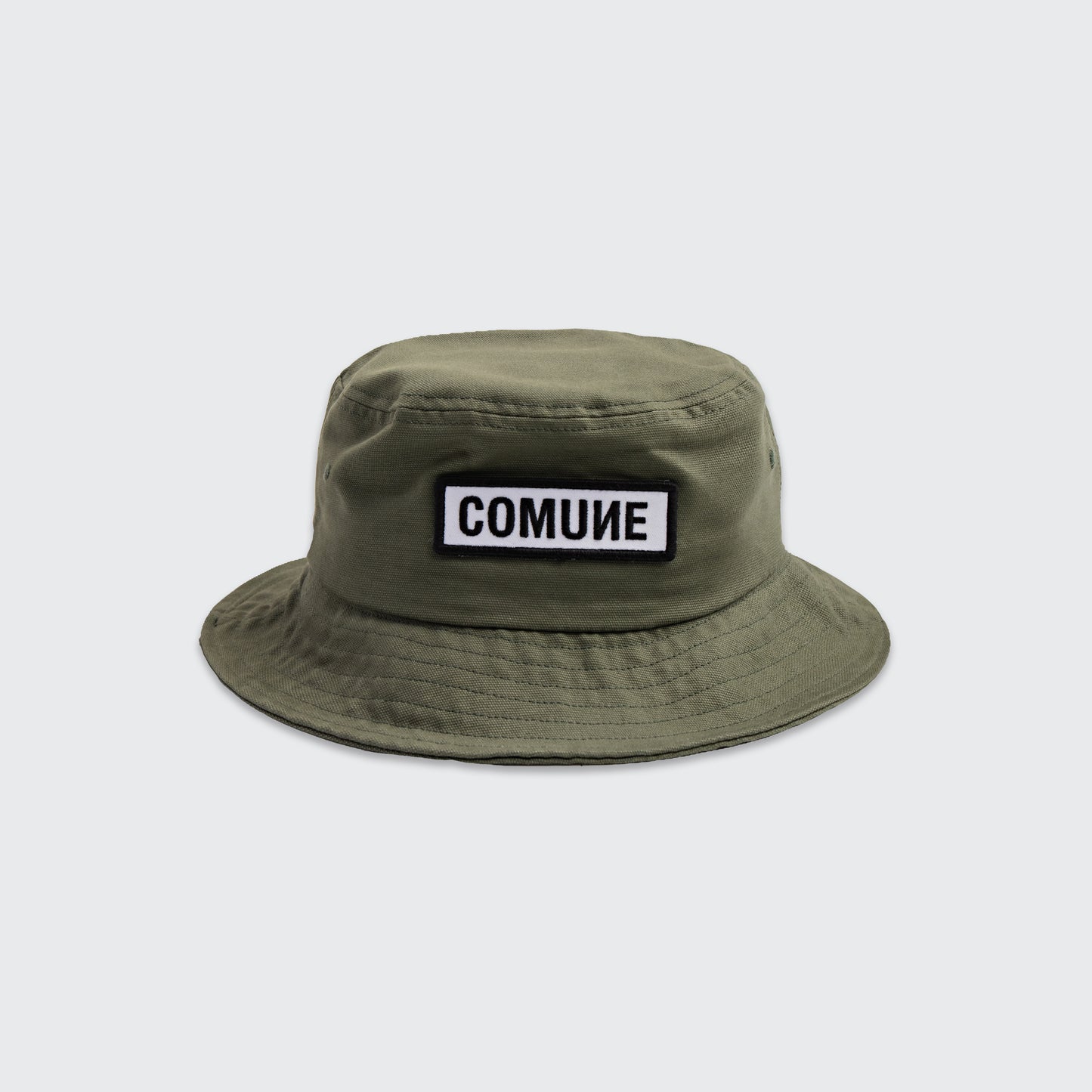 COMUNE PATCH BUCKET HAT | Army Green