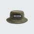 COMUNE PATCH BUCKET HAT | Army Green