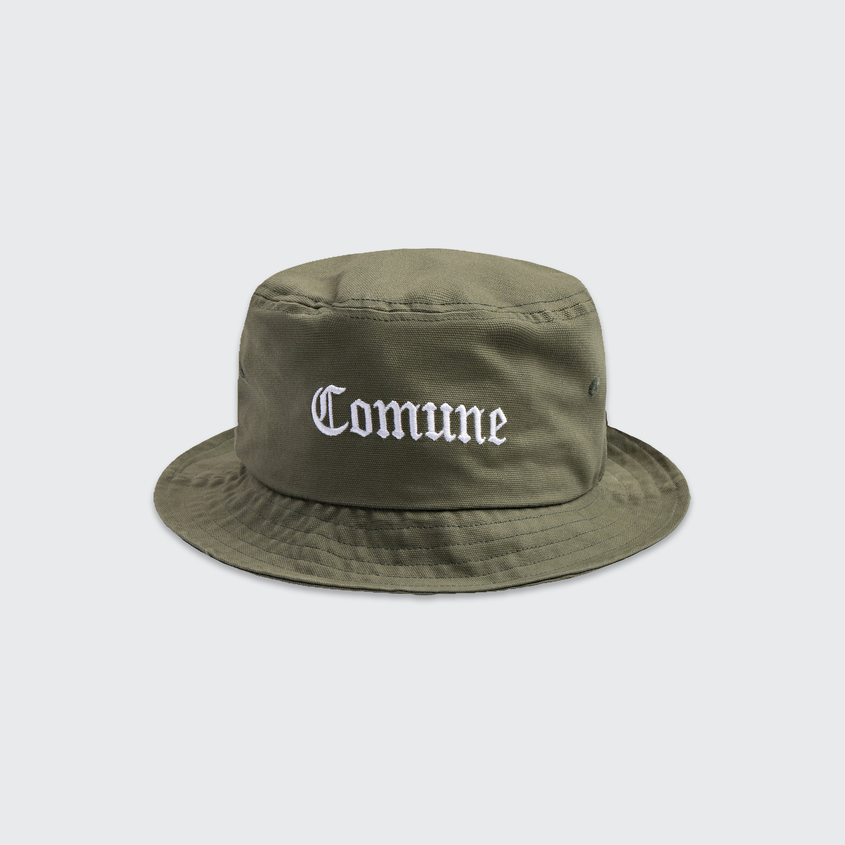 COMUNE CALI BUCKET HAT | Army Green