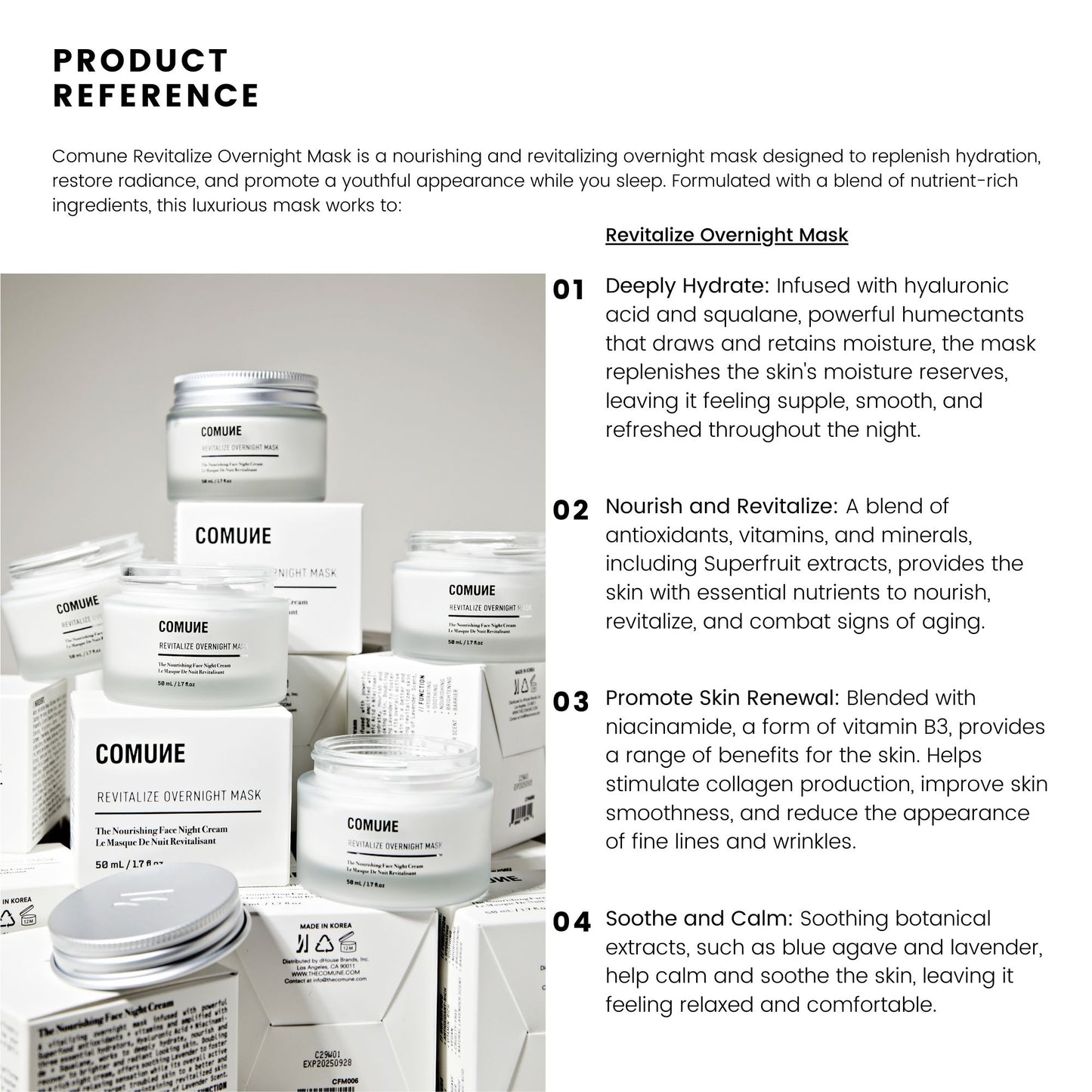 Revitalize Overnight Mask