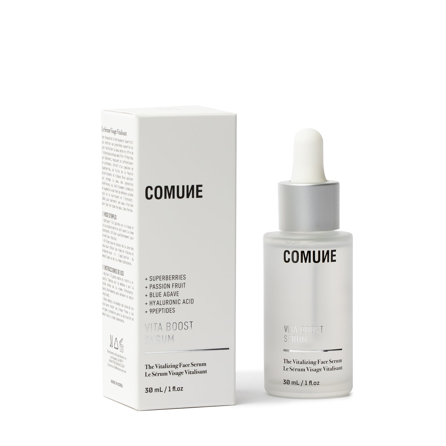 COMUNE VITA BOOST SERUM WITH BOX PACKAGING